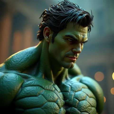 Bruce Banner Concept in Fantasy Octane Render
