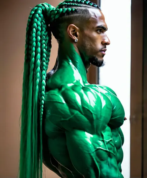 Zarbon Dragon Ball Green Braid