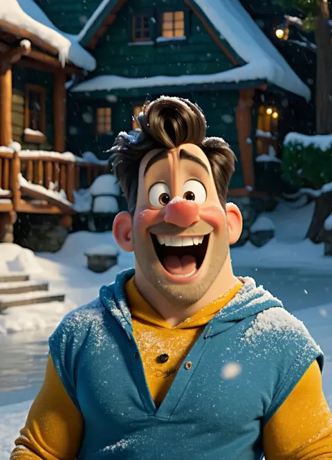 Elsa Disney Snow Environment Swim