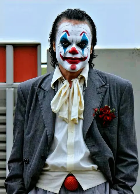 Michael Jackson Killer Clown Portrait