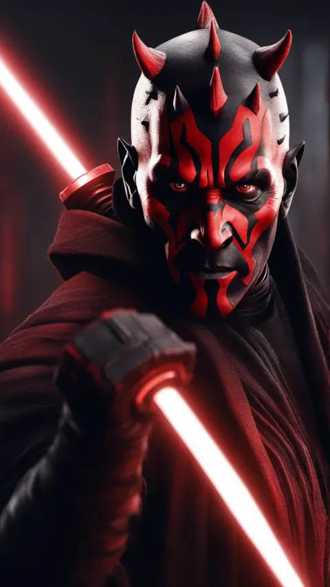 Darth Maul Cinematographic Star Wars