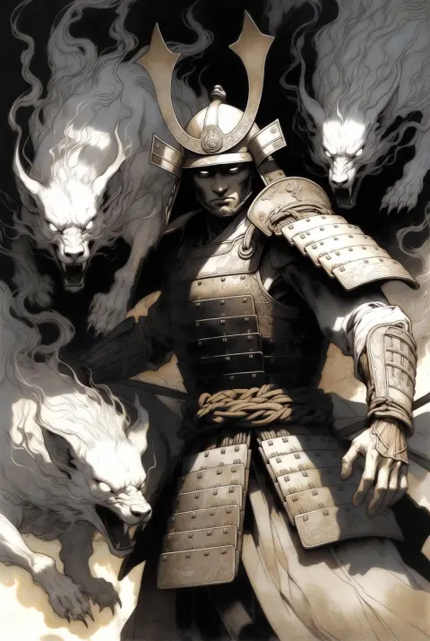Samurai Warrior Renaissance Ghostly Beasts