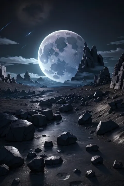 Dark Moon Night Theme RTX Graphics