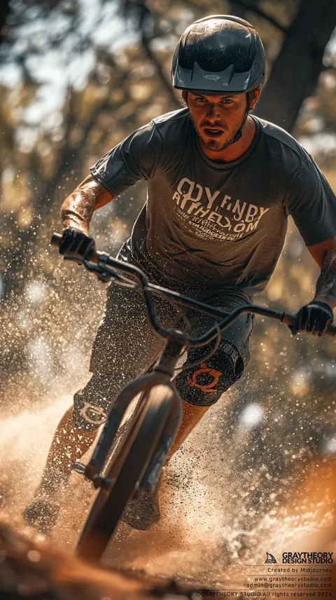 BMX Man Professional Dynamic Motion