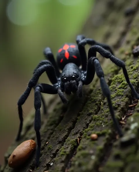 Black Widow Spider Photography Close