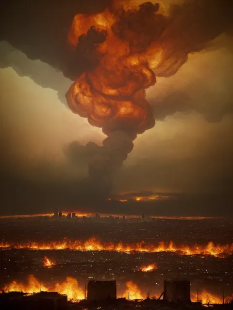 Apocalyptic Los Angeles Ruins Cinematic