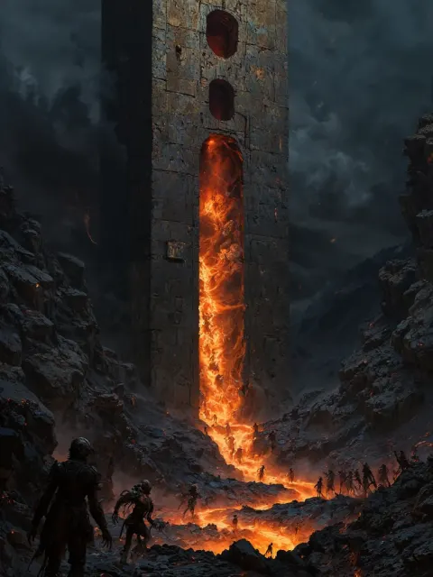 Ancient Underworld Gate River Souls