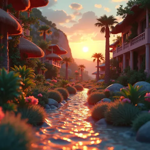 Bossa Nova Soundscape Sculpted as 3D Art