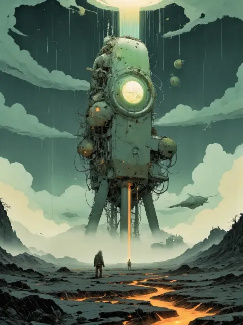 Colossal Mad Sentient Computer Core