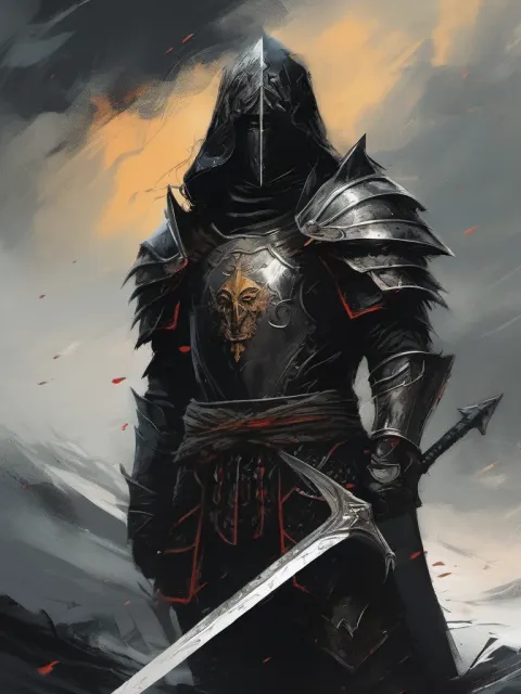 Demonic Warrior Medieval Armor Storm