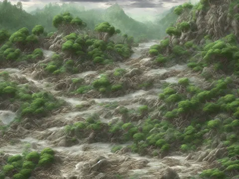 Storm Typhoon Forest Disaster Landslide