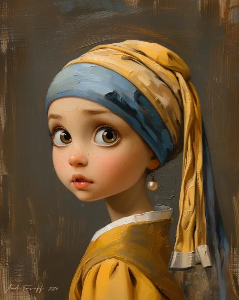 Muchacha con turbante