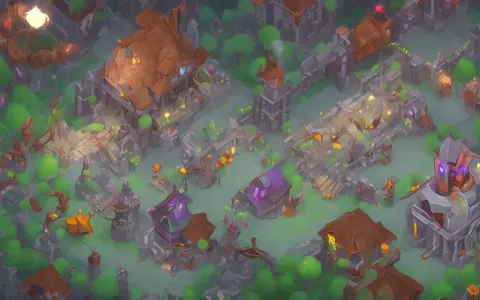 Ghostly Game Background Terror Animation
