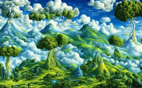Fantasy World Cypress Salvador Dali