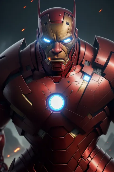 Angry Iron Orc Intimidating Low