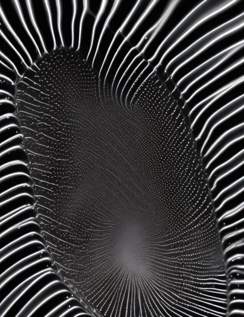 Ferrofluids Spiral Dance Magnetic