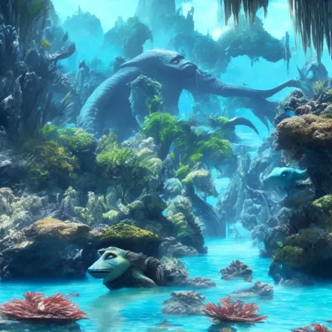 Avatar Creature Underwater Fantasy