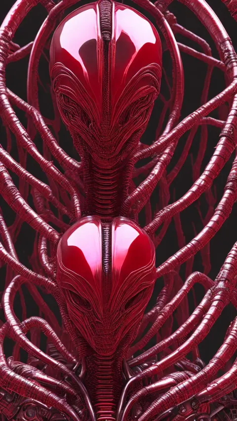 Alien Portrait Giger Organic