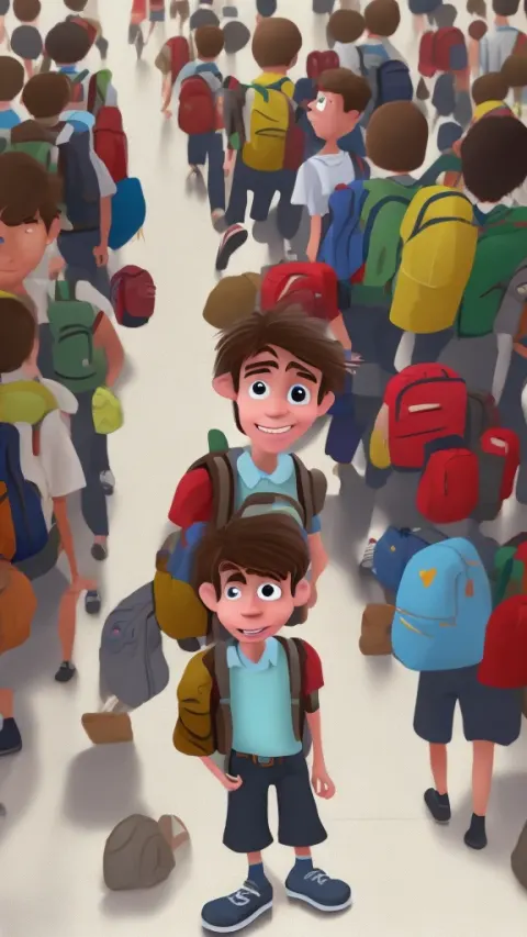 Jack School Hallway Pixar