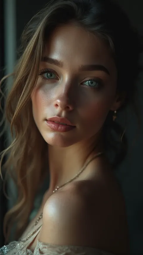 Girl Dark Cinematic Portrait