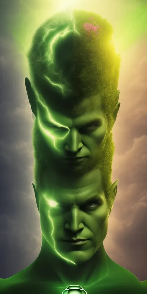 Green Lantern Nature Mind