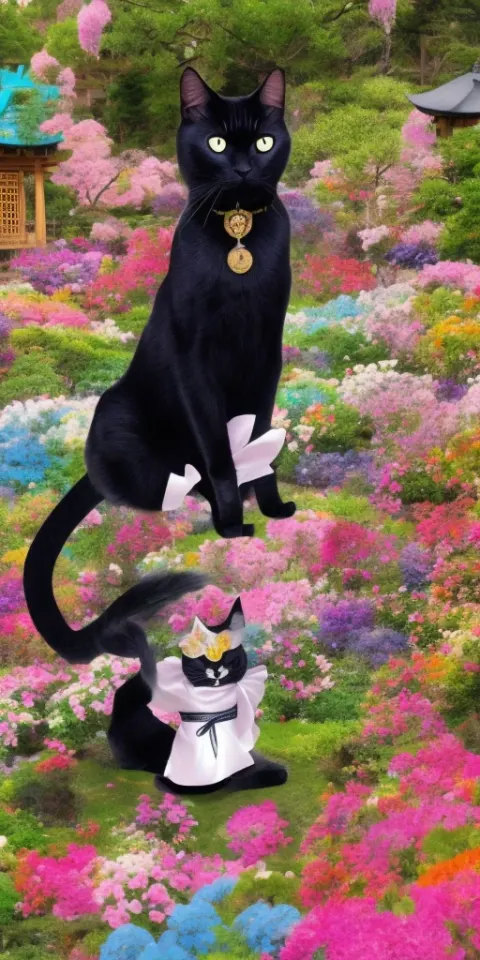 Genshin Cat Garden Shrine