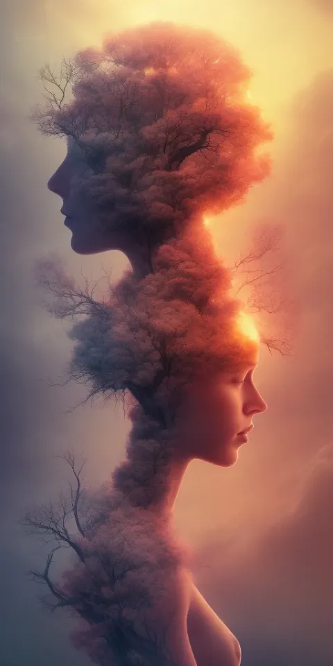 Nature Explosion Human Mind