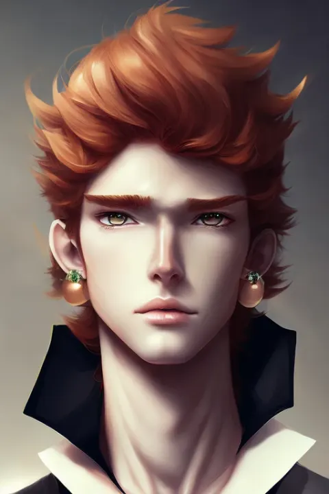 Boy Anime Black Blazer