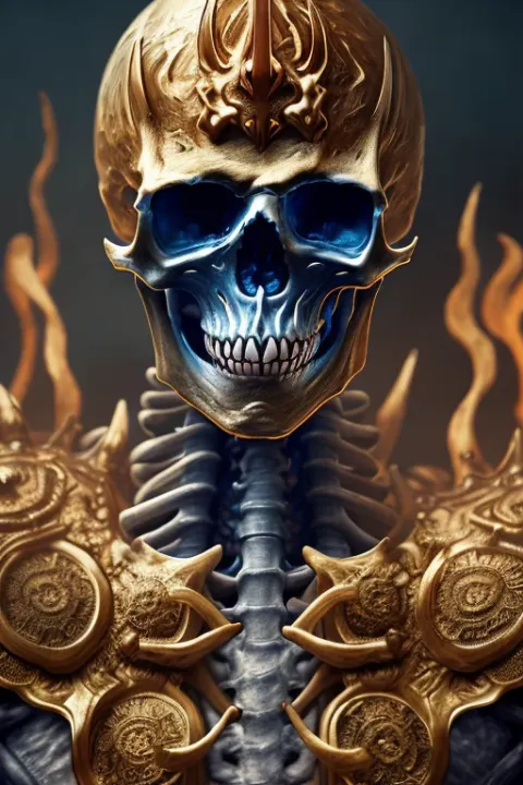 Skeleton King Hell Armor