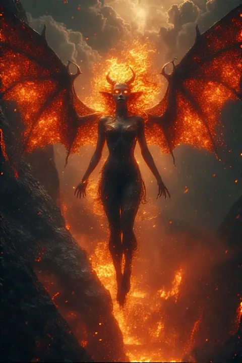 Succubus Demon Fire Hell