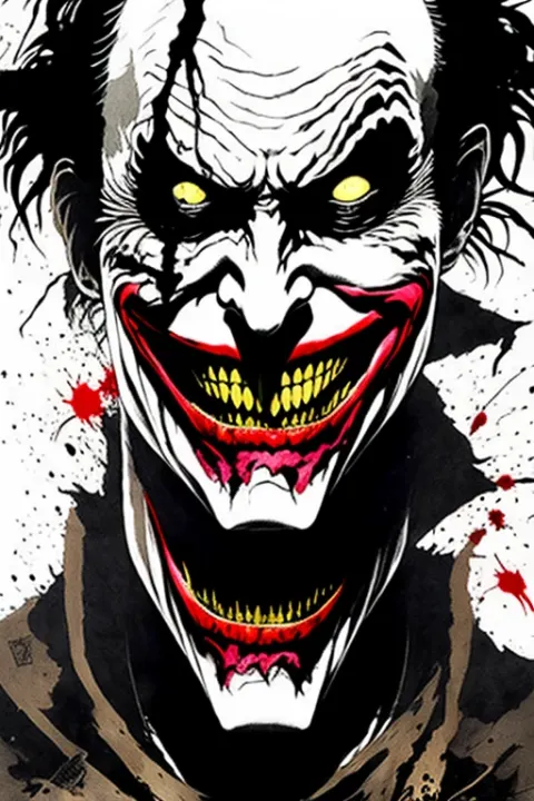 Joker Character Concept Art