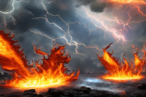 Elemental War Fire Water Gods