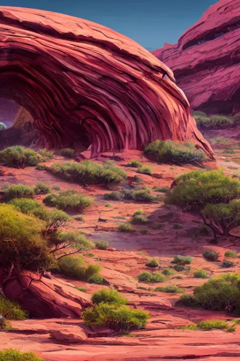 Utah Desert Rock Arcs