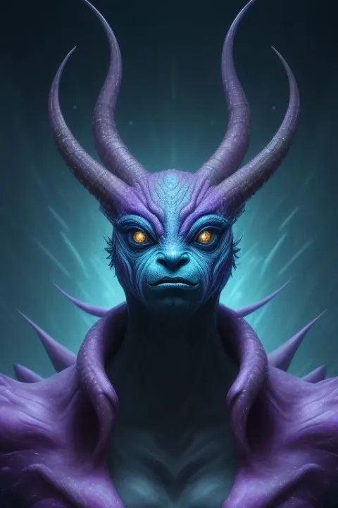Alien Dimensional Creature Art