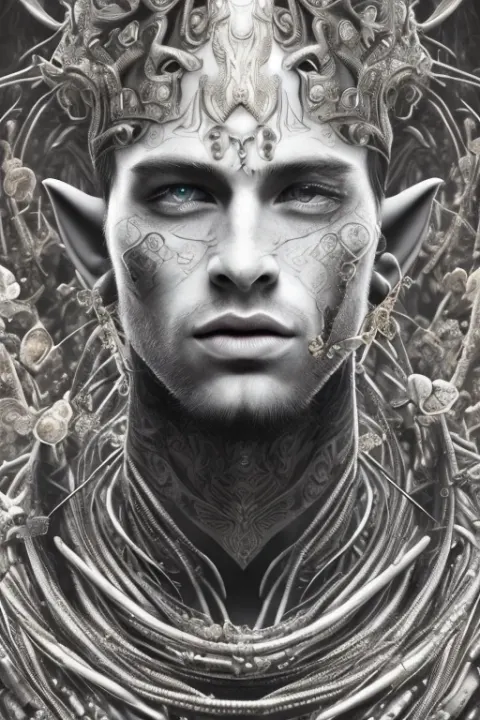 Elf King Warrior Jungle