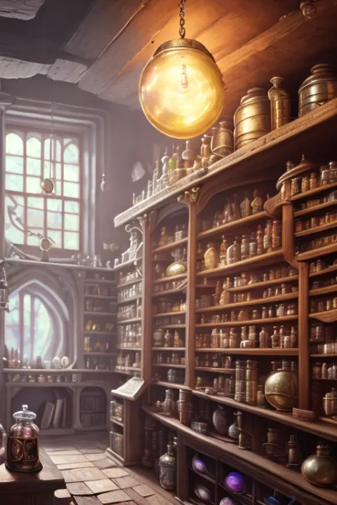 Fantasy Apothecary Magic Dagger