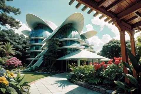 Eco Building Garden Architecture