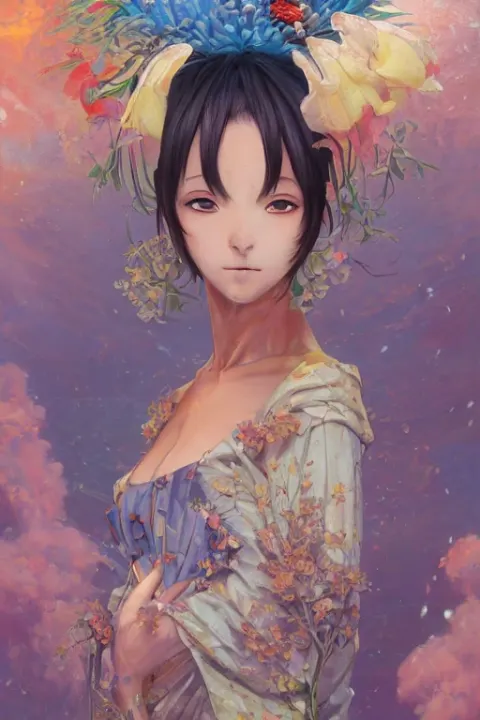 Solarpunk Summer Anime Art