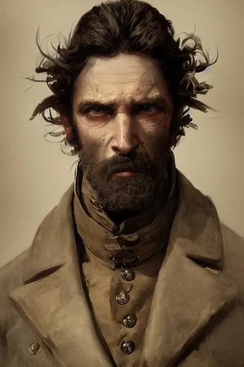 Victorian Man Mutton Chops