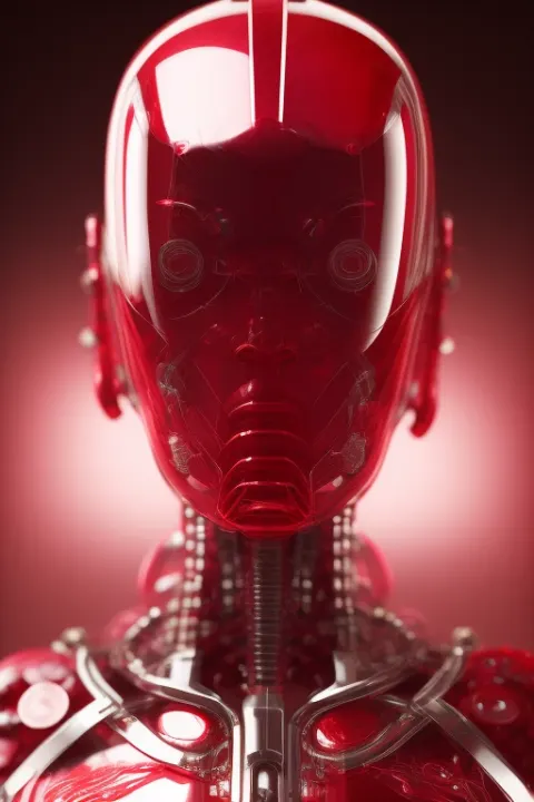 Ruby Cyborg Organic Portrait