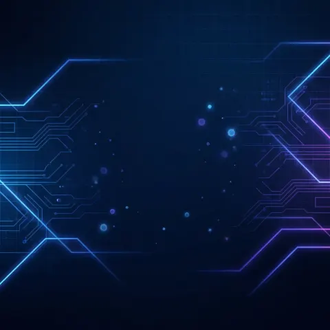 Minimal Futuristic AI Background