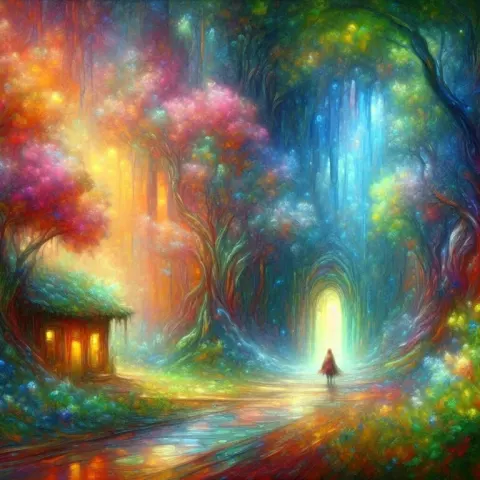 Dreamy Dawn Fantasy with Pastel Colors
