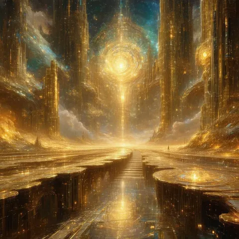 The Eleventh Dimension in Golden Cosmic Grandeur