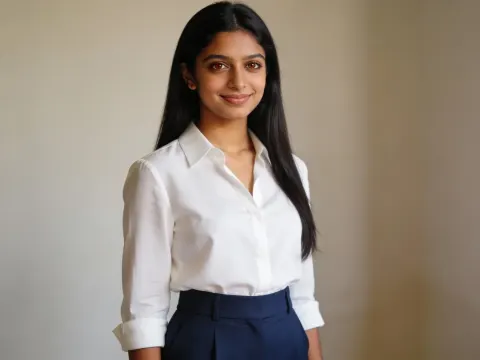 Elegant Indian Woman Portrait