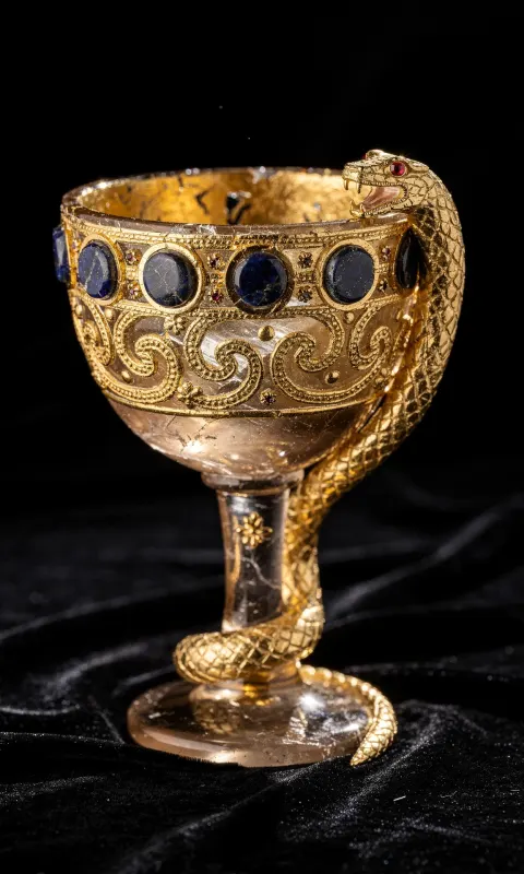 Ancient Greek Crystal Kylix