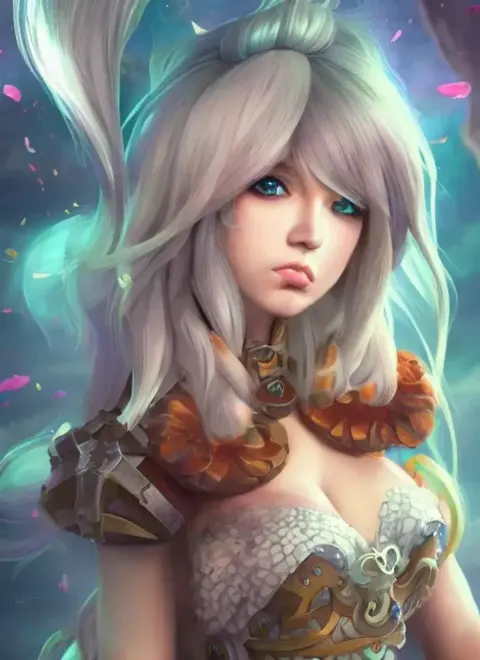 Fantasy Trading Card Character
