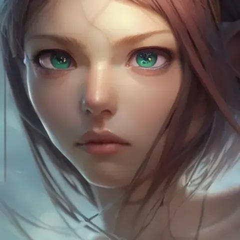 Elf Closeup Portrait
