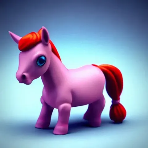 Tiny Horse Toy Character