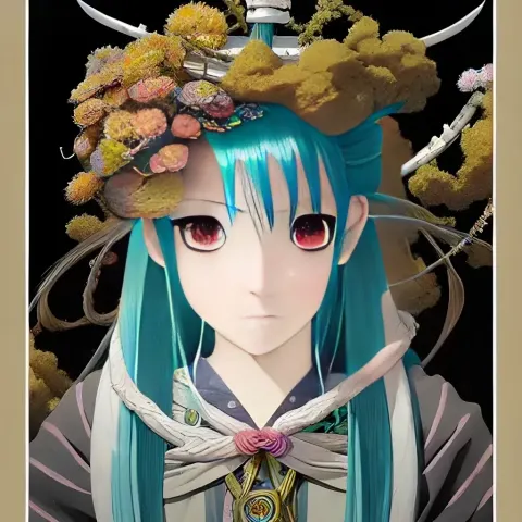 Anime Portrait Of A Mythical Being