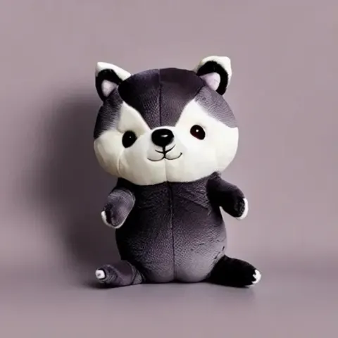 Squishy Raccoon Plush Toy